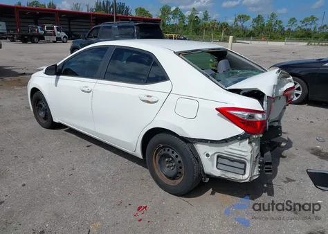 2016 Toyota Corolla L z USA, uszkodzony, nr VIN 5YFBURHE1GP457787